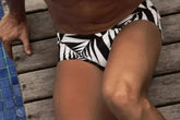 Low Rise Cut Men´s swim Trunks
